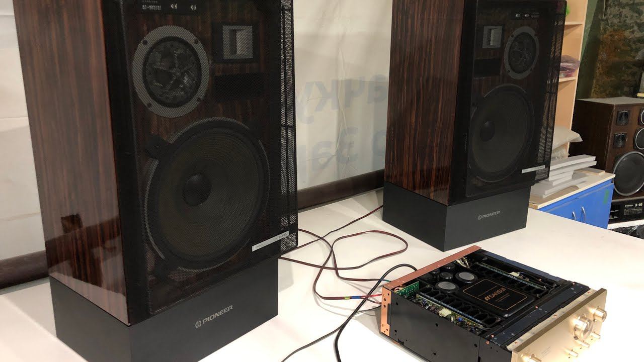 Pioneer s-955 & Sansui AU-@907Nra смотреть онлайн