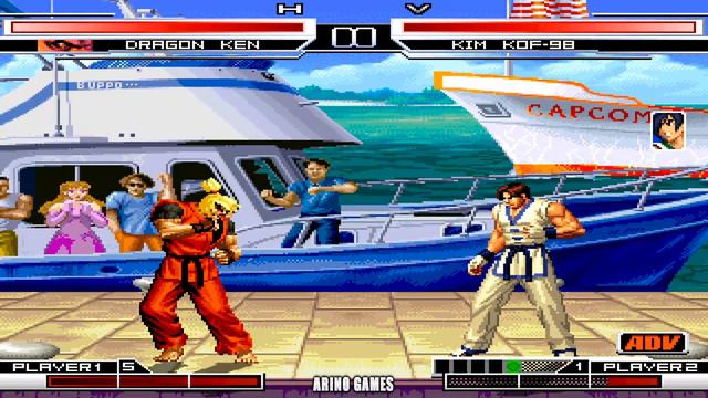 DRAGON KEN VS KIM KOF 98! INTENSE FIGHT! смотреть онлайн