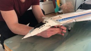 [LEGO] Tupolev TU-144 - Nose & Canards movement Demo