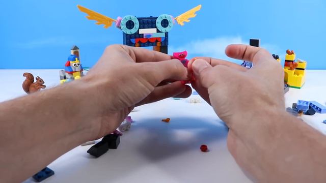 Poppy Playtime Gaming Chapters 1 & 2 Huggy and Kissy Minifigure Monsters Brick Build Review смотреть онлайн