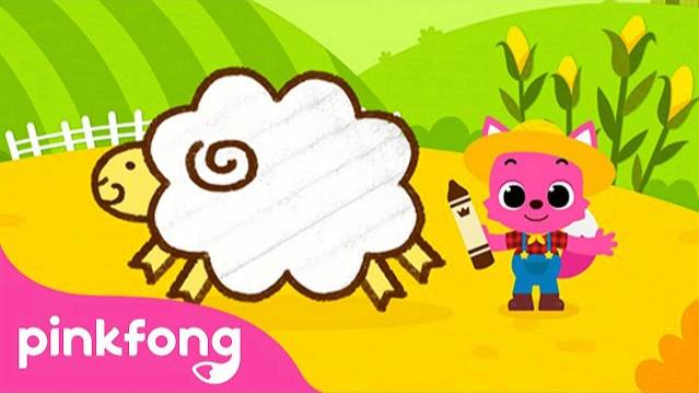 Baa-Baa Baby Lamb | Farm Animals | Baa baa black sheep | Pinkfong Animal Songs for Children смотреть онлайн