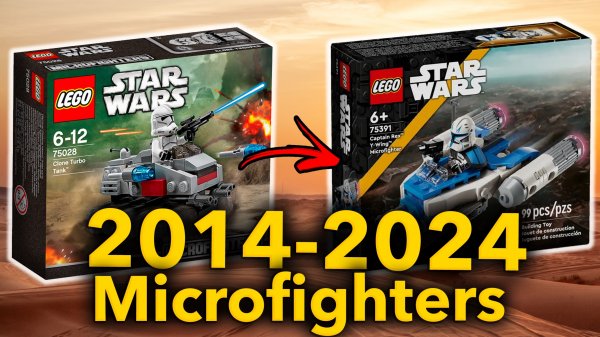 ВСЕ LEGO MICROFIGHTERS STAR WARS 2014-2024...