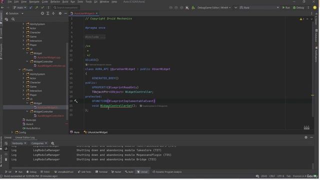 05.02. Aura User Widget And Widget Controller