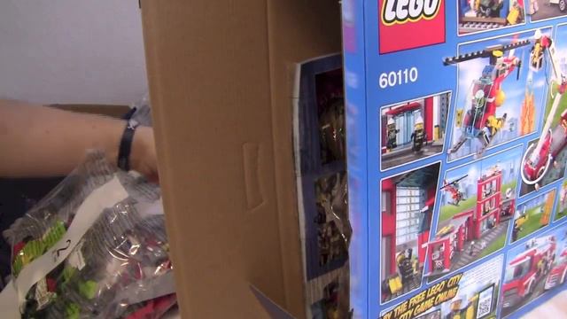 Fire Station 60110 Unboxing смотреть онлайн