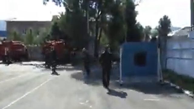 Эстафета пожарных в г. Аша смотреть онлайн