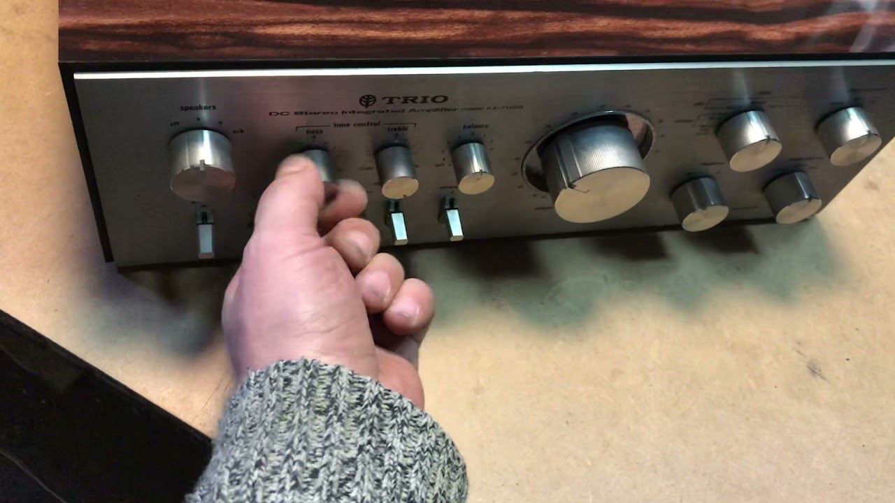 Усилитель Trio ka-7100D смотреть онлайн
