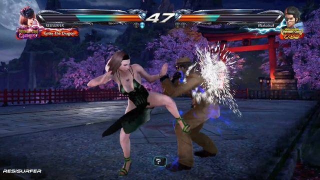 Anna ( Green Tekken 6 Outfit ) T7 UHD 4K 60 FPS