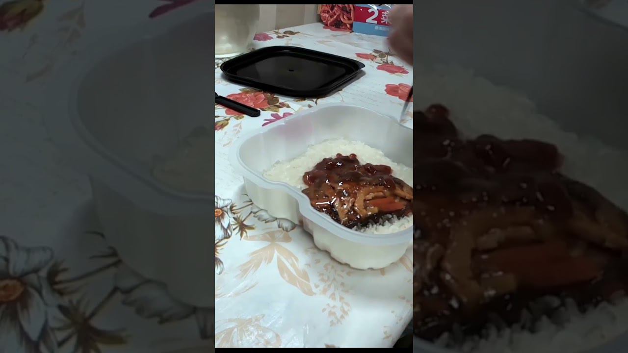 Саморазогревающийся рис Haidilao, резанная свинина Обзор смотреть онлайн