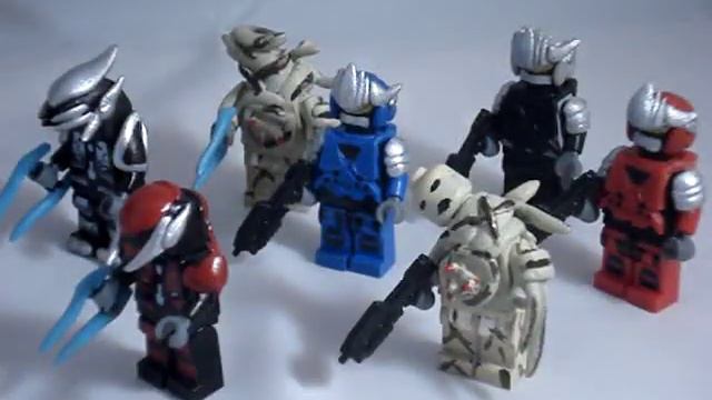 CUSTOM LEGO Halo Hayabusa minifigures, Infected Human Flood, Infected Elite Flood, Ascetic Armor смотреть онлайн