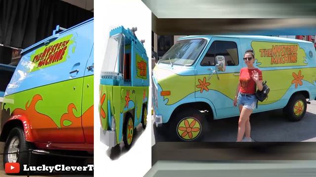 Lego Scooby Doo Vs Real Life - Mystery Machine Van смотреть онлайн