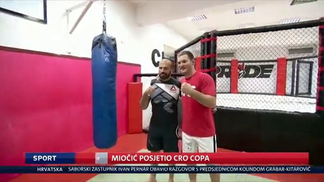 Stipe Miocic meets with Mirko 'Cro Cop' (November 2016) смотреть онлайн
