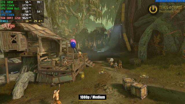 BORDERLANDS 3 GTX 1050 / i5 4690 Gameplay Test смотреть онлайн