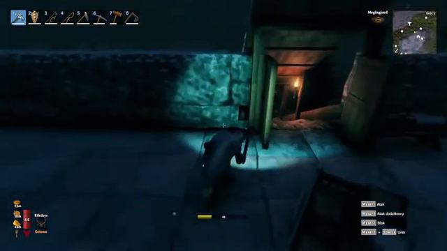 Valheim The road from the mountain castle to the seaport смотреть онлайн