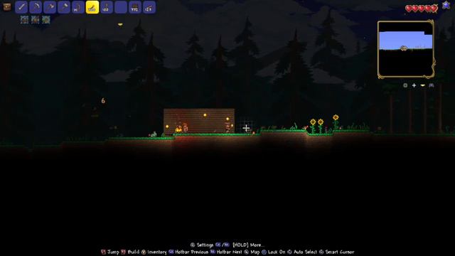 TERRARIA Torches Campfires And Zombies 25.01.22 смотреть онлайн