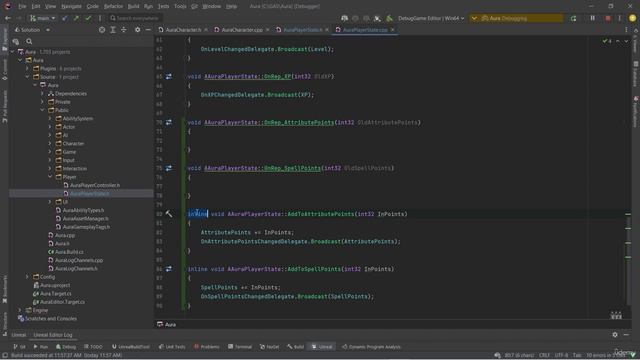 23.01. Attribute Points Member Variable смотреть онлайн