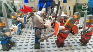 Lego knight 100years war battle
