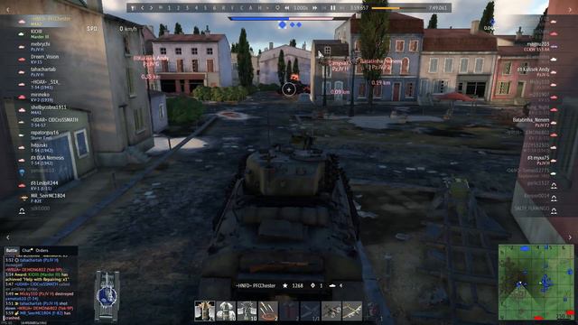 1 Sherman vs 8 Tanks - War Thunder смотреть онлайн