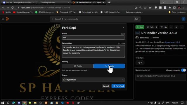 [2023] Discord Tutorials: How To Get Your Own Discord Bot For Your Discord Server (SP Handlers) смотреть онлайн