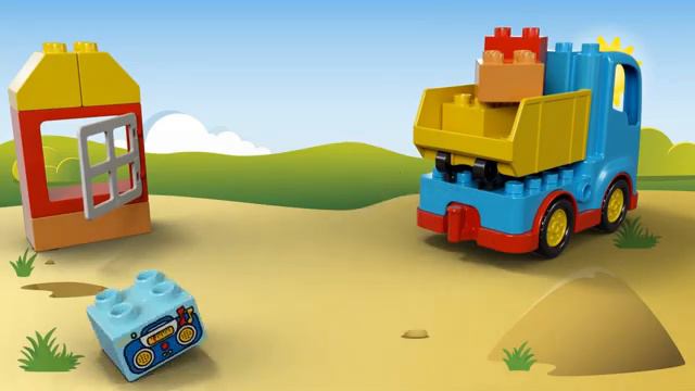 Lego Duplo el camión 10529 en Eurekakids смотреть онлайн