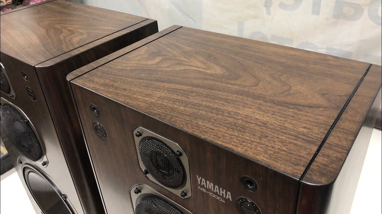 Yamaha NS-1000x с новым кроссовером. смотреть онлайн