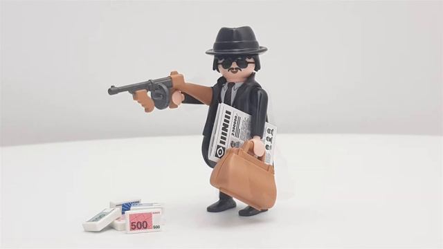UNBOXING PLAYMOBIL 9443 SERIE 14 GANGSTER смотреть онлайн
