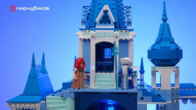 ЛЕДЯНОЙ ДВОРЕЦ ИЗ СКАЗКИ I Обзор набора Brick Labs Терем Морозко смотреть онлайн