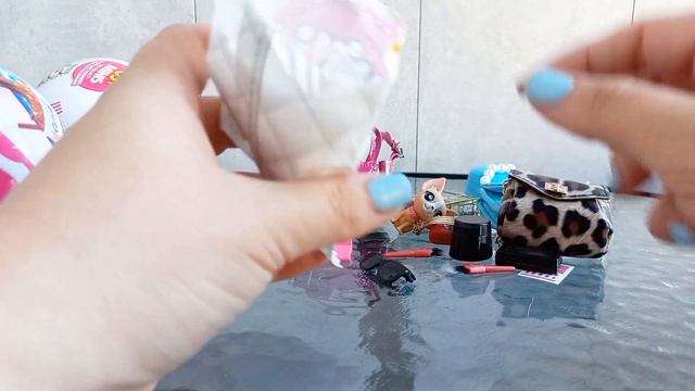 Шары Zuru: Mini Fashion 1, 2, Foodie Mini Brands. Шары зуру мини фешион серия 1,2 и фуд мини брендс