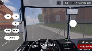 Roblox. Поездка по городскому 10 маршруту, на троллейбусе ЗиУ 682г