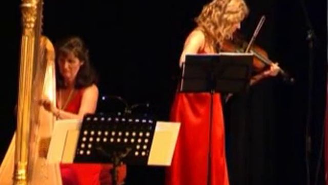SCHINDLERS LIST Olga Schoeman (harp) and Lynette de Jager (violin) смотреть онлайн