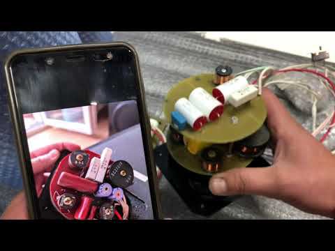 Показываю нашу работу. Кроссовер АС Technics после реставрации. смотреть онлайн