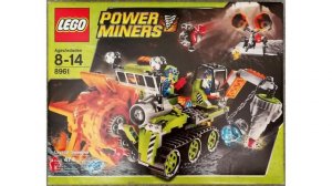 Every Lego Power Miners Set From 2009 to 2010