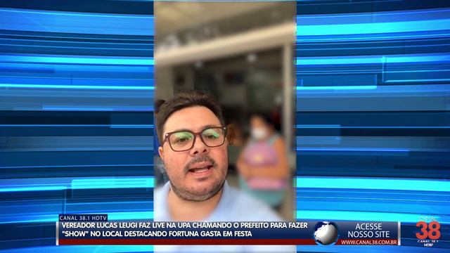 VEREADOR LUCAS LEUGI FAZ LIVE NA UPA CHAMANDO O PREFEITO PARA FAZER "SHOW" NO LOCAL смотреть онлайн