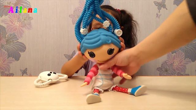 Лалалупси забавные пружинки Снежинка Lalaloopsy Silly Hair Mittens Fluff 'N' Stuff смотреть онлайн