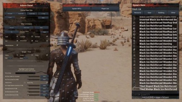 How To Use Conan Exiles Admin Menu. Works for Gamepass or Steam.