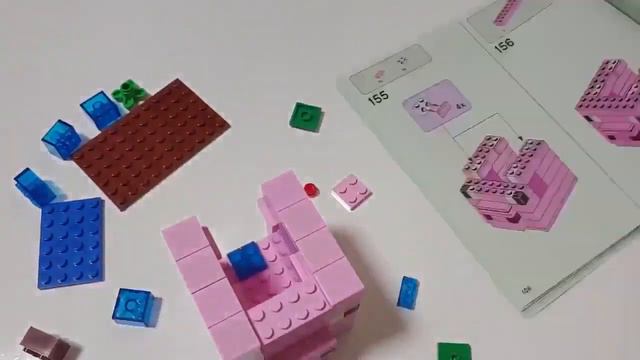 [은태공] 레고 마인크래프트 피그하우스 21170+LEGO 21170 смотреть онлайн