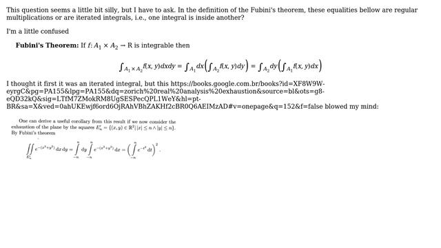 misunderstood in Fubini's theorem смотреть онлайн