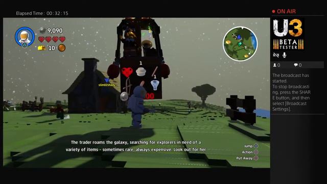 Lego Worlds ps4 Gameplay 2 player mode смотреть онлайн