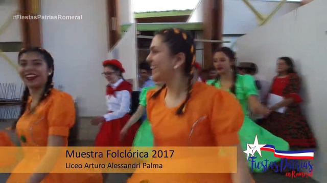 ROMERAL TV / MUESTRA FOLCLORICA LICEO ARTURO ALESSANDRI смотреть онлайн