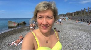 Бархатный сезон в Лазаревском 2024/Погода и вода🔥/Обзор гостевого дома "Красный коралл"