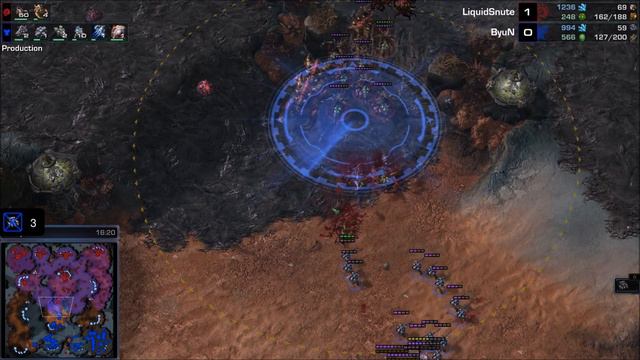 ByuN (T) v Snute (Z) on Abyssal Reef - StarCraft 2 - LOTV 2018 смотреть онлайн