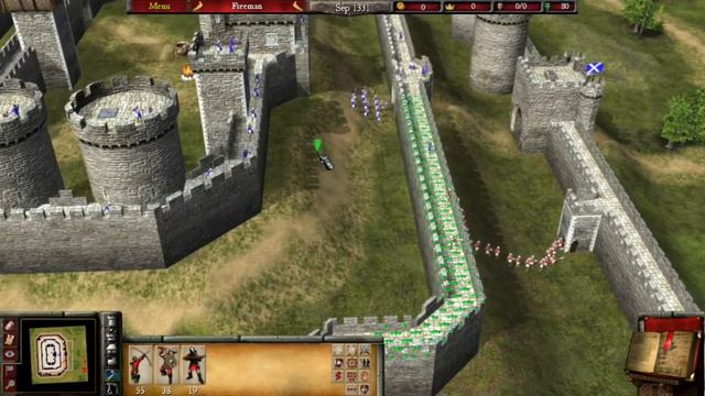 SIEGE OF FENIS CASTLE | SIEGE MODE (ATTACKER SIDE) | STRONGHOLD 2 COSTUME MISSION GAMEPLAY смотреть онлайн