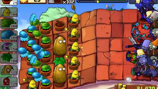 Last Stand Roof MODE | PUZZLES | Plants vs Zombies смотреть онлайн
