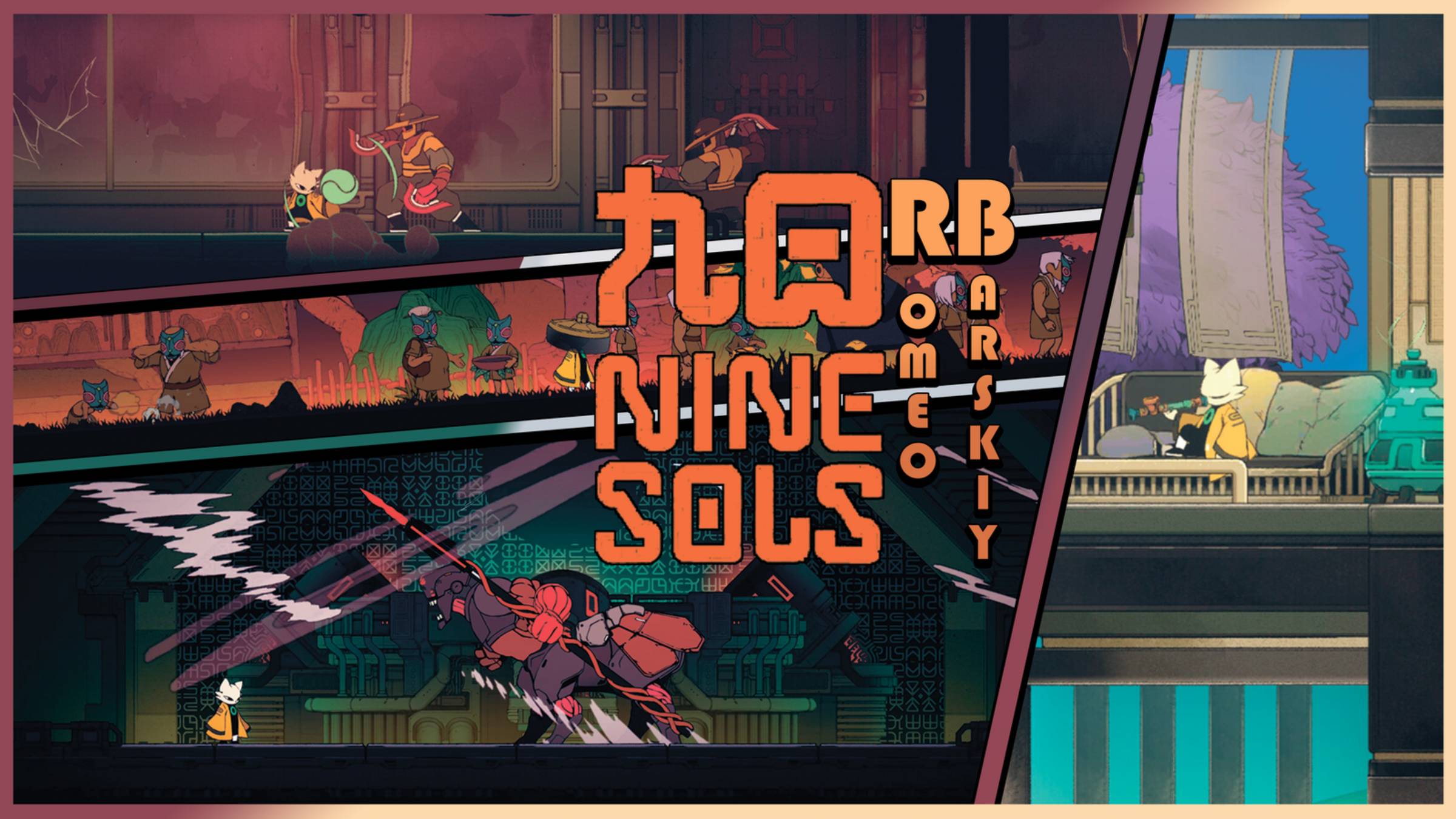 ОБЗОР | Nine Sols | Девять Солнц | Кот Самурай | ПРОХОЖДЕНИЕ | ► ROMEO BARSKIY GAMES