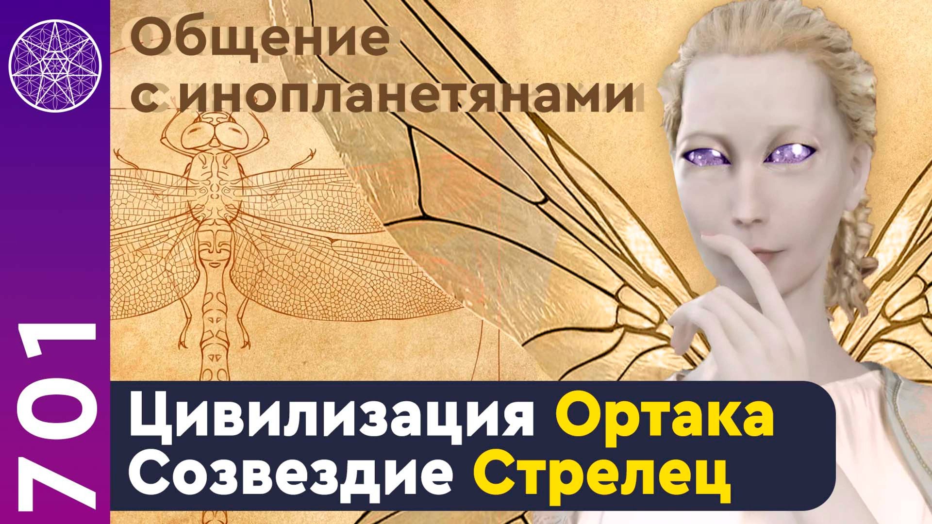 #701 Цивилизация Ортака. Созвездие Стрелец. Общение с инопланетянами. Гибриды с крыльями смотреть онлайн