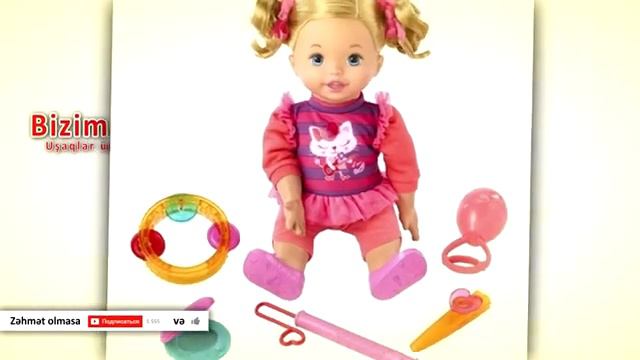 Kukla Mahnisi 👸 Ay Uzun Sac Qaragoz 👗