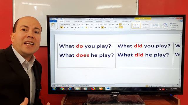 4 كيف تسأل سؤال فى اللغه الانجليزيه فى المضارع والماضى والمستقبل والمستمر.الدرس . The question смотреть онлайн