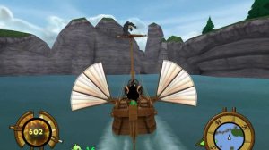 Полное прохождение игры Кузя на Абордаж