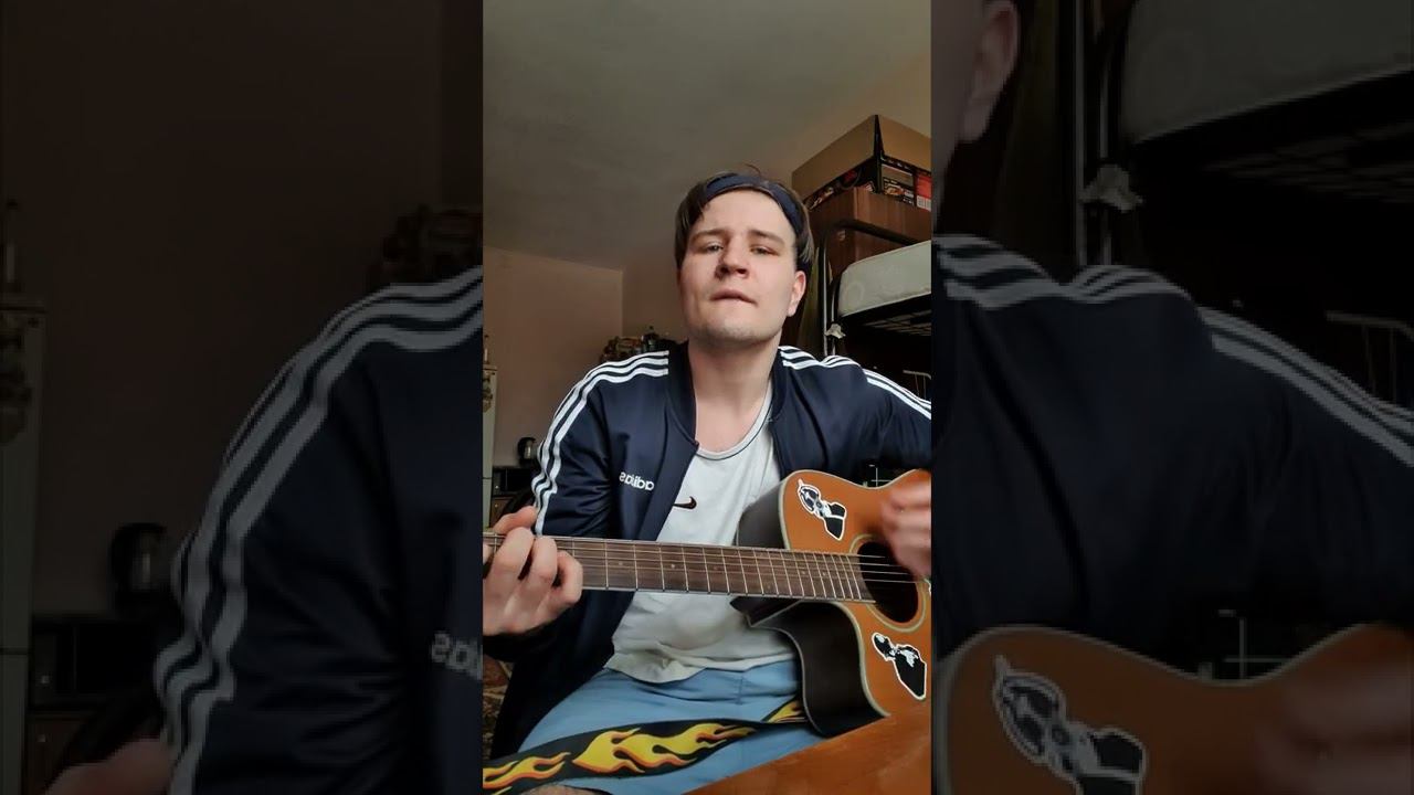 Стук В.Цой на гитаре