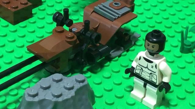 Lego 9489 Endor Rebel Trooper & Imperial Trooper Battle Pack @ Stop Motion Review смотреть онлайн