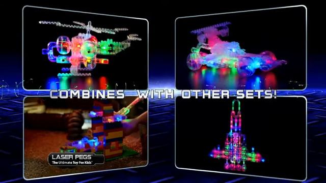 Laser Pegs TV Ad UK. смотреть онлайн